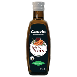 CAUVIN Huile de noix 25 cl