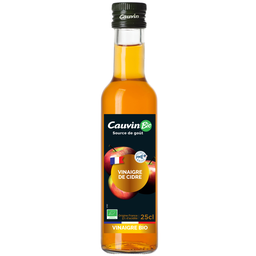 CAUVIN Vinaigre de cidre bio 20 cl