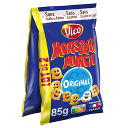 MONSTER MUNCH Snacks inflados sabor original 2 x 85 g