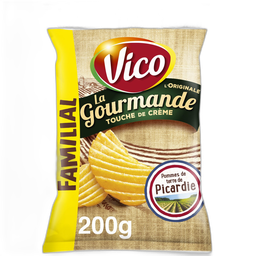 VICO Patatas fritas onduladas la Gourmande nature 200 g