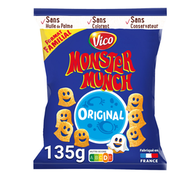 MONSTER MUNCH Snacks inflados original sabor salado 135 g