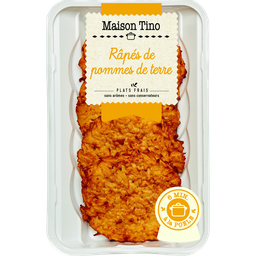 MAISON TINO Plat cuisiné râpés de pommes de terre MAISON TINO