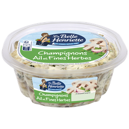LA BELLE HENRIETTE Salade champignons ail et fines herbes LA BELLE HENRIETTE
