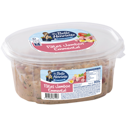 LA BELLE HENRIETTE Salade pâtes jambon emmental LA BELLE HENRIETTE