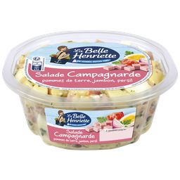 LA BELLE HENRIETTE Salade campagnarde pomme de terre au jambon et au persil 300g