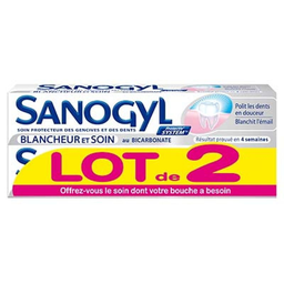 SANOGYL Whitening and Care Toothpaste 2 x 75 ml