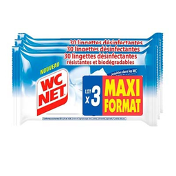 WC NET Toallitas WC L3X30