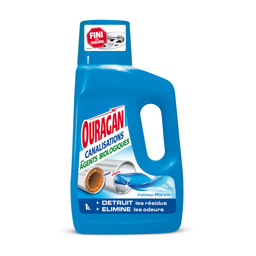 OURAGAN Limpador Manutenção Canalizações Frescura Marinha 1 L