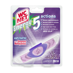 WC NET Toilet Block Anti-Limescale Lavender Fresh 38 g