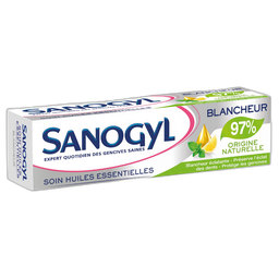 SANOGYL Dentifrice blancheur huiles essentielles menthe & citron 75ml