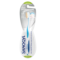 SANOGYL Brosse à dents soin interdentaire souple 1 brosse à dents