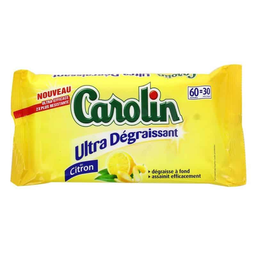 CAROLIN lingettes citron X30