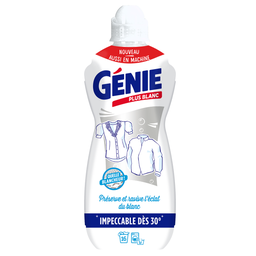 GENIE Plus blanc Lessive liquide Spécial Blanc 16 lavages 1l