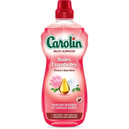 CAROLIN Multi-Surface Household Cleaner Oils Peony White Musk Scent 1 L