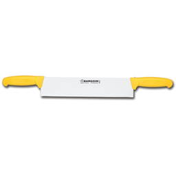 FISCHER BARGOIN Cuchillo de Queso 2 Mangos 42cm Amarillo