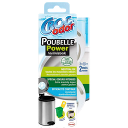 CROC ODOR Désodorisant pour poubelle Power CROCODOR, x2
