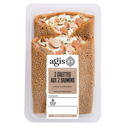AGIS Galettes aux 2 saumons 300 g