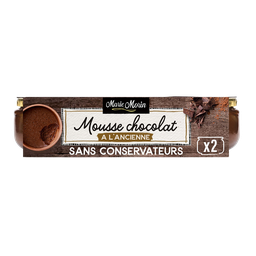 MARIE MORIN Desserts mousse au chocolat MARIE MORIN