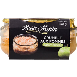 MARIE MORIN crumble aux pommes caramelisees 130g