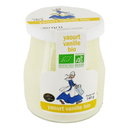 MARIE MORIN yaourt BIO vanille m mor 140g