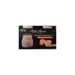 MARIEMORIN Yaourt Brassé Bio Abricot 2 x 140 g