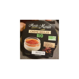 MARIE MORIN Mariemorin mm crème brulee BIO 130g