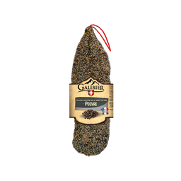 GALIBIER Saucisson sec pur porc au poivre 200g