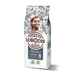 LOBODIS Café molido puro origen Etiopía 260 g