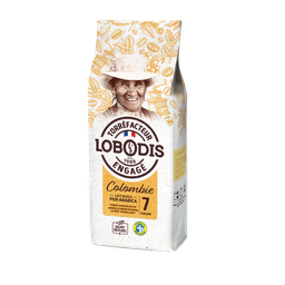 LOBODIS Café molido puro origen Colombia 250 g