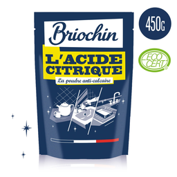 BRIOCHIN Ácido Cítrico Limpiador Descalcificador 450 g