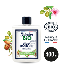 BRIOCHIN Gel de Ducha Fleur de Savon Aceite de Oliva y Almendra Dulce Bio 400 ml