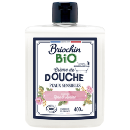 BRIOCHIN Gel de Ducha Orgánico de Rosa y Avena 400 ml