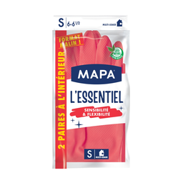 MAPA L'essentiel guantes uso diario talla S 2 pares