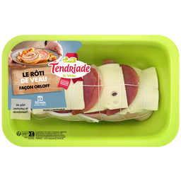 TENDRIADE Rôti Veau Façon Orloff 600 g