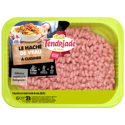 TENDRIADE Viande Hachée Veau Façon Bouchère 400 g