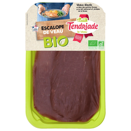 TENDRIADE Organic Veal Escalopes 290g