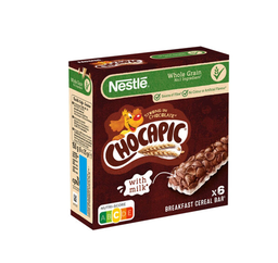 CHOCAPIC Barres de céréales au chocolat 6 barres 150g