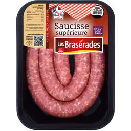 LES BRASERADES Salsicha superior 330 g