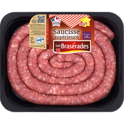 LES BRASERADES Salsicha superior enrolada 690 g