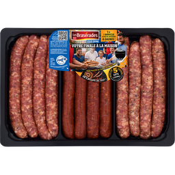 LES BRASERADES Prato sortido salsicha provençal, merguez, salsicha manjericão 600 g