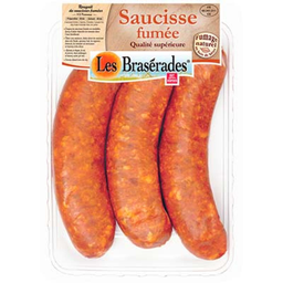 LES BRASERADES Salsichas Fumadas 360 g