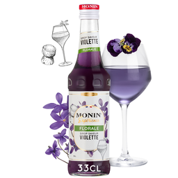 MONIN Xarope sabor violeta 33 cl
