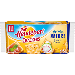 HEUDEBERT Galletas saladas crackers nature 250 g