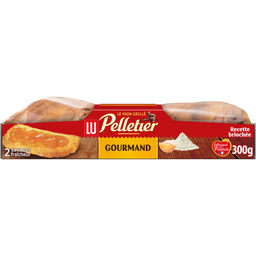 PELLETIER Pão torrado gourmet receita brioche 300 g