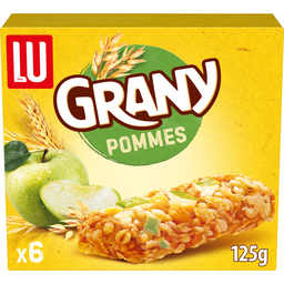 LU Barres Céréales Grany Pommes