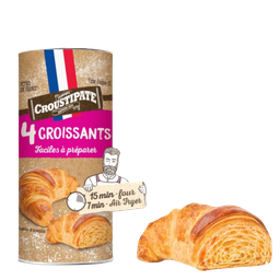 CROUSTIPATE Préparation pour 4 gros croissants 240 g