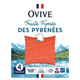OVIVE Trucha ahumada Pirineos 4 lonchas 120 g