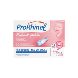PRORHINEL Embouts jetables souples pour mouche bébé