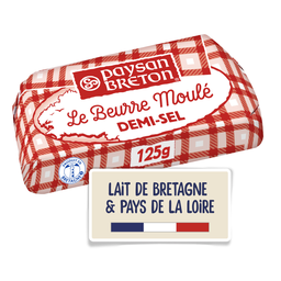PAYSAN BRETON Beurre Demi-Sel Moulé PAYSAN BRETON