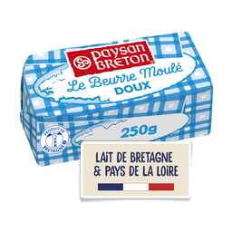 PAYSAN BRETON Beurre Doux Moulé PAYSAN BRETON